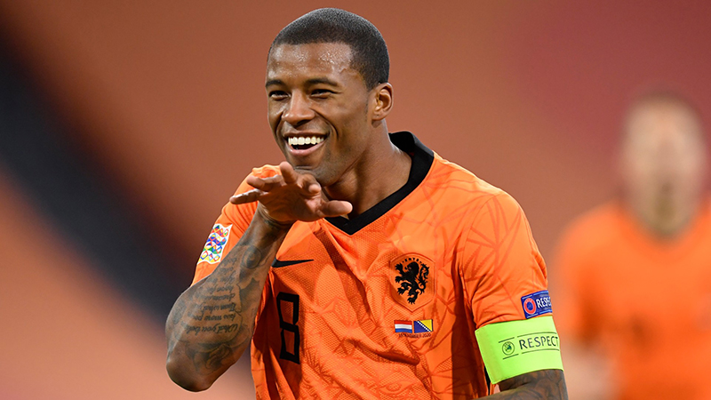 Georginio Wijnaldum, hampir pasti pindah ke Paris Saint-Germain. (REUTERS/THE SUN)